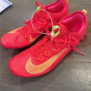 Nike Track and field Superfly elite sprinting  Shoes with spikes. Size 9